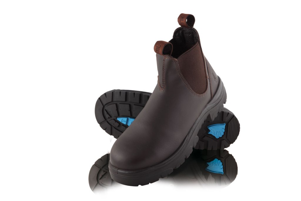 steel blue hobart boots