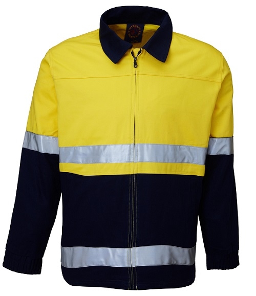 Ritemate Reflective Drill Jacket Tradey's Browns Plains