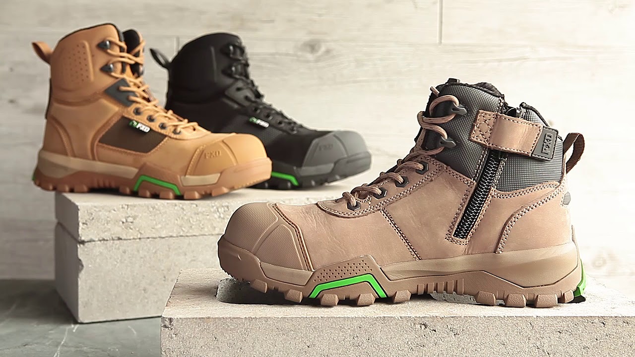 mid cut work boots