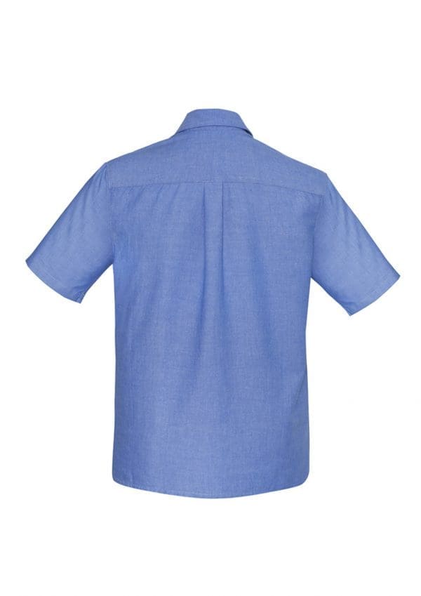 Biz Collection Mens Wrinkle Free Chambray S/SL Shirt - Tradey's Browns ...